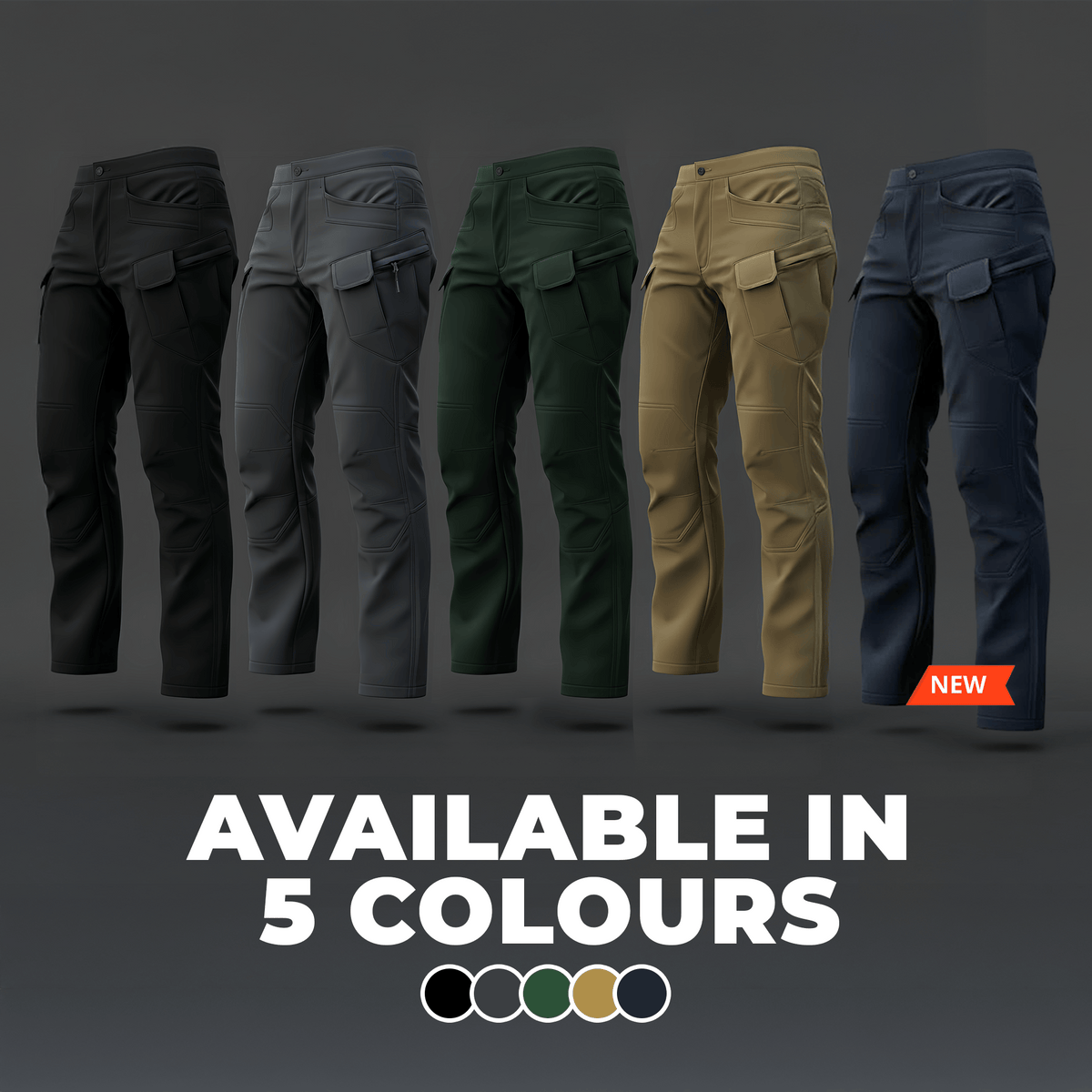 Fleece Lined Waterproof Utility Trousers